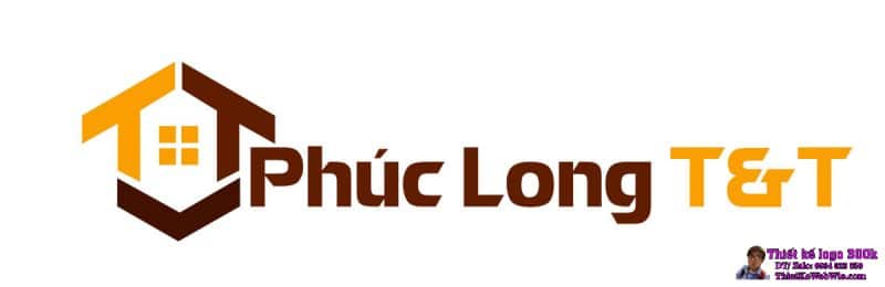 Thiết kế logo xây dựng Phúc Long T&T