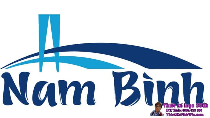Thiết kế logo xây dựng cầu đường Nam Bình