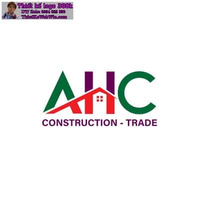 Thiết kế logo xây dựng và nội thất AHC