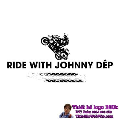 Thiết kế logo xe đạp Johnny Dép