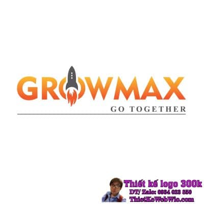Thiết kế logo xuất nhập khẩu GROWMAX