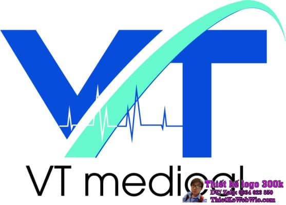 Thiết kế logo y tế VT medical