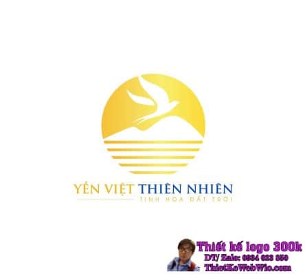 Thiết kế logo yến sào Yến Việt Thiên Nhiên