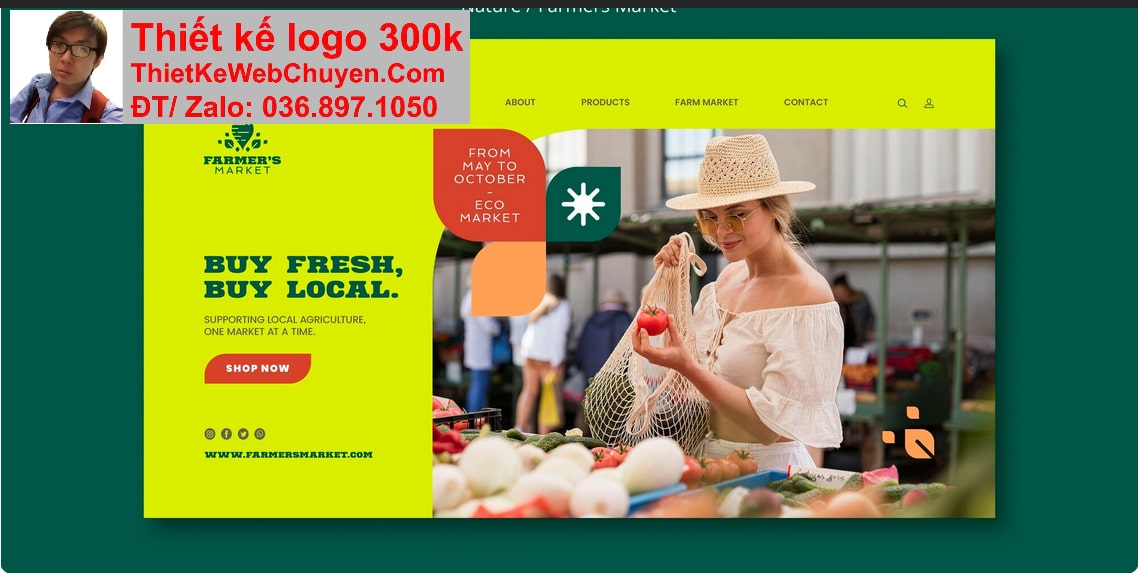 Thiết kế web bán đặc sản chuyên nghiệp Thiết kế web bán đặc sản chuyên nghiệp