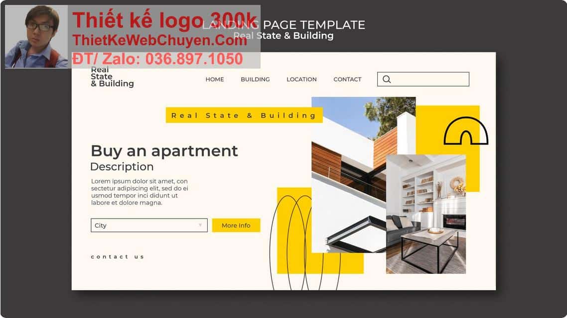 Thiết kế web bán dự án căn hộ chuyên nghiệp