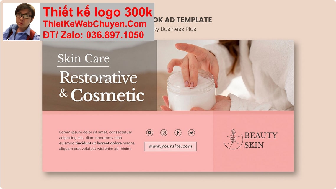 Thiết kế web bán mỹ phẩm chuyên nghiệp