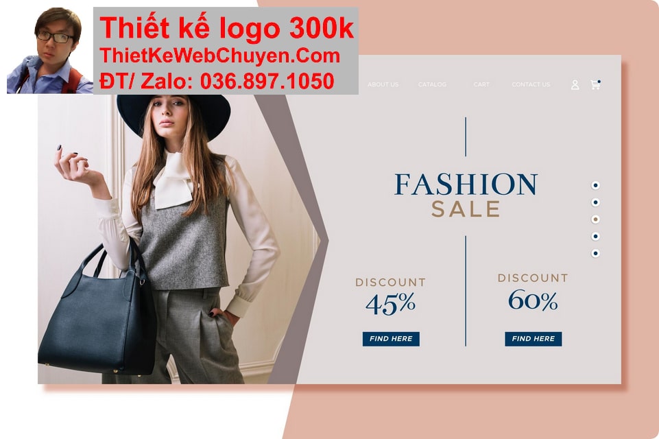 Thiết kế web bán quần áo chuyên nghiệp