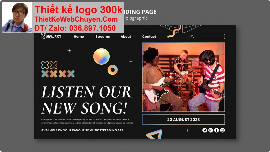 Thiết kế web công ty giải trí chuyên nghiệp Thiết kế web công ty giải trí chuyên nghiệp