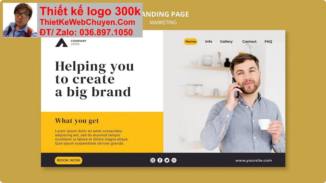 Thiết kế web công ty tài chính chuyên nghiệp