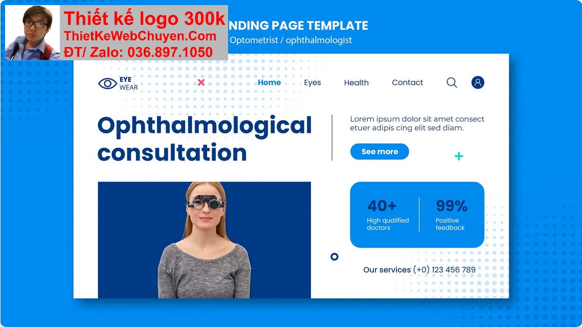 Thiết kế web cửa hàng mắt kính chuyên nghiệp Thiết kế web cửa hàng mắt kính chuyên nghiệp