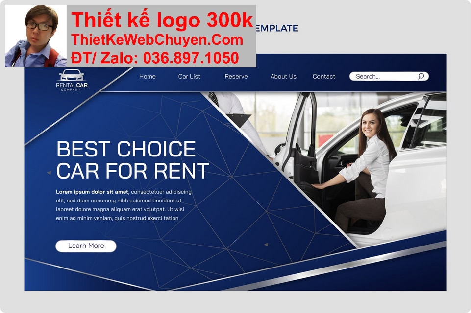 Thiết kế web dịch vụ cho thuê xe chuyên nghiệp Thiết kế web dịch vụ cho thuê xe chuyên nghiệp