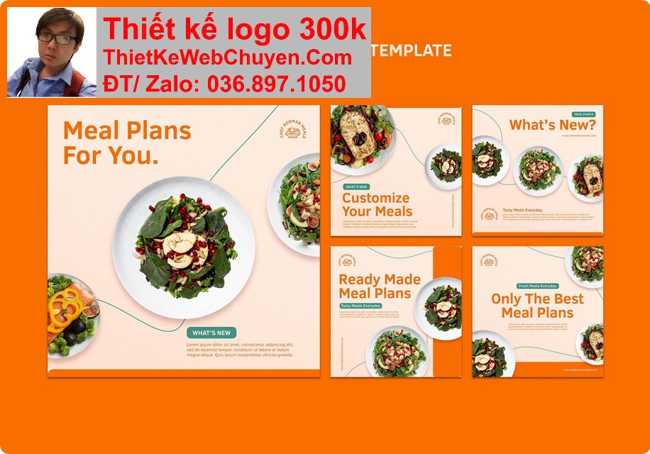 Thiết kế web dịch vụ nấu ăn chuyên nghiệp Thiết kế web dịch vụ nấu ăn chuyên nghiệp