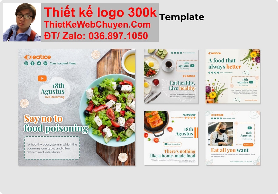 Thiết kế web dịch vụ nấu ăn chuyên nghiệp Thiết kế web dịch vụ nấu ăn chuyên nghiệp