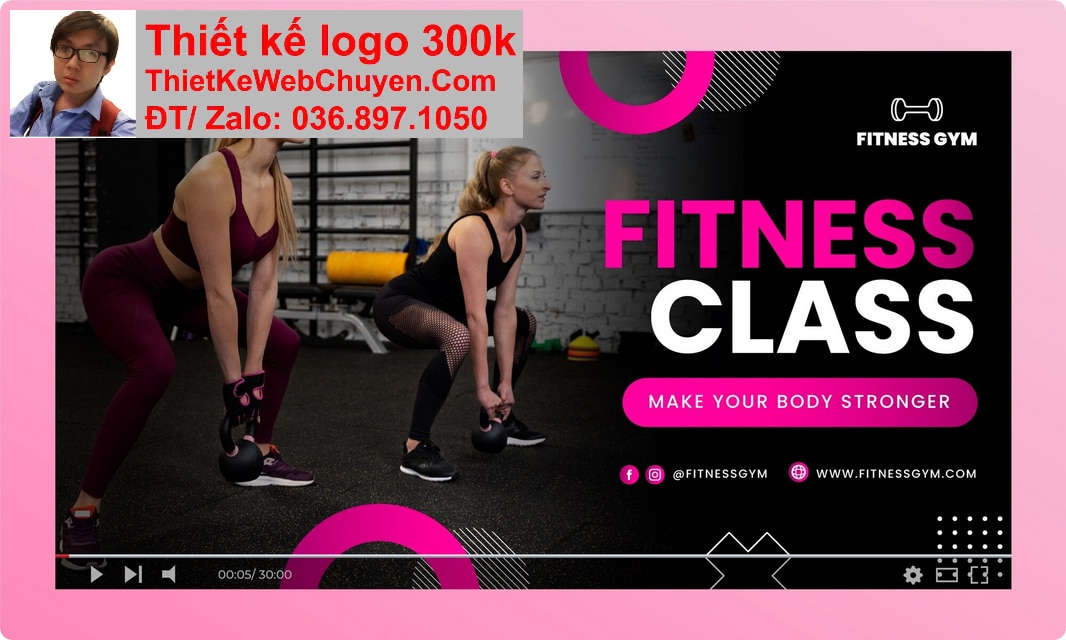 Thiết kế web phòng tập gym chuyên nghiệp