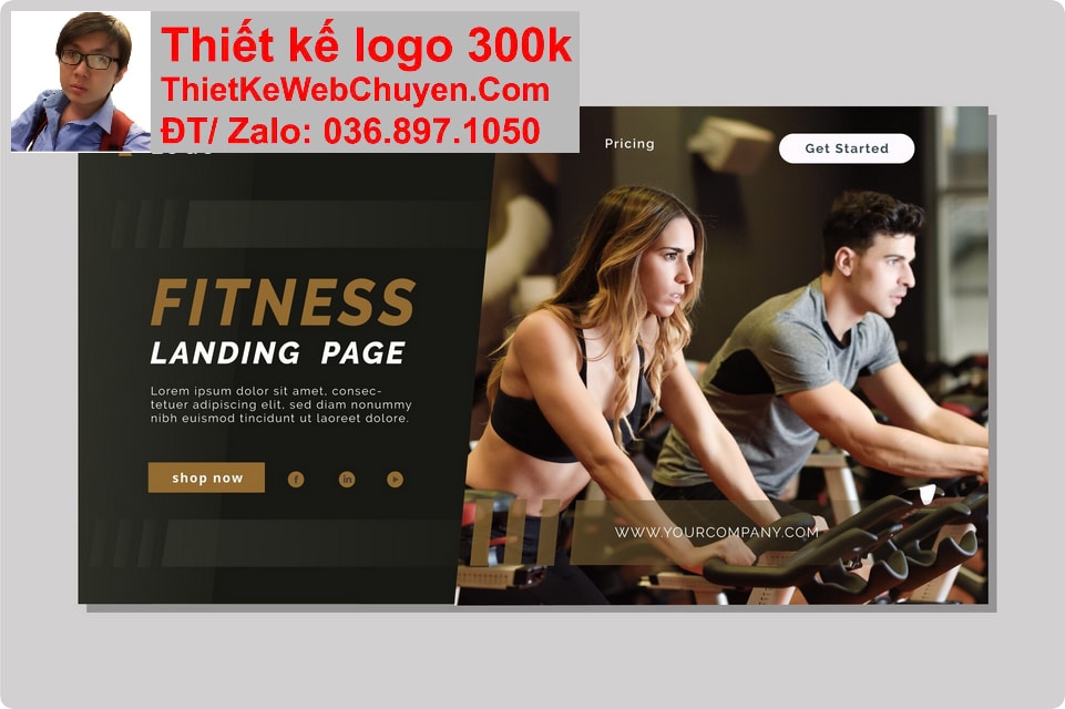 Thiết kế web phòng tập gym chuyên nghiệp