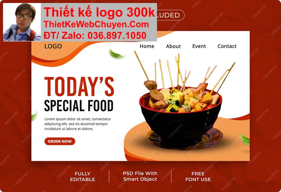 Thiết kế web quán lẩu nướng topokki chuyên nghiệp Thiết kế web quán lẩu nướng topokki chuyên nghiệp