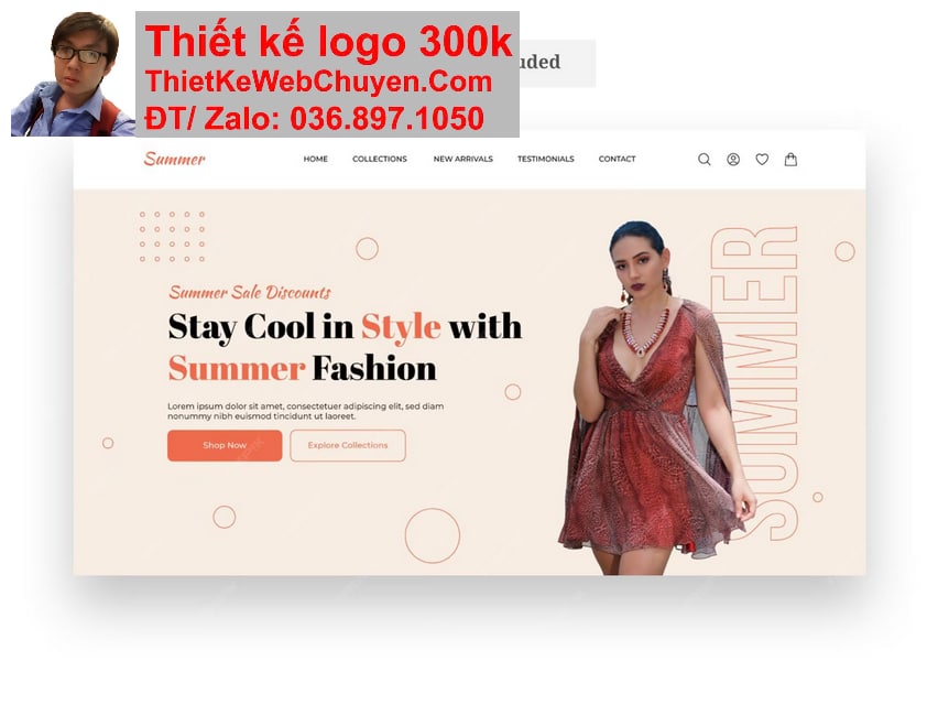 Thiết kế web shop đồ nữ chuyên nghiệp Thiết kế web shop đồ nữ chuyên nghiệp