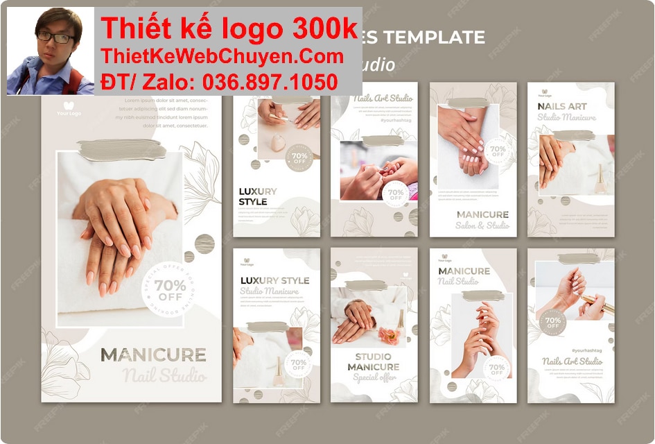 Thiết kế web thẩm mỹ viện nail chuyên nghiệp Thiết kế web thẩm mỹ viện nail chuyên nghiệp