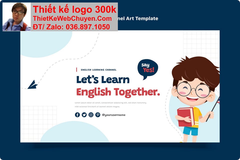 Thiết kế web trung tâm tiếng anh chuyên nghiệp