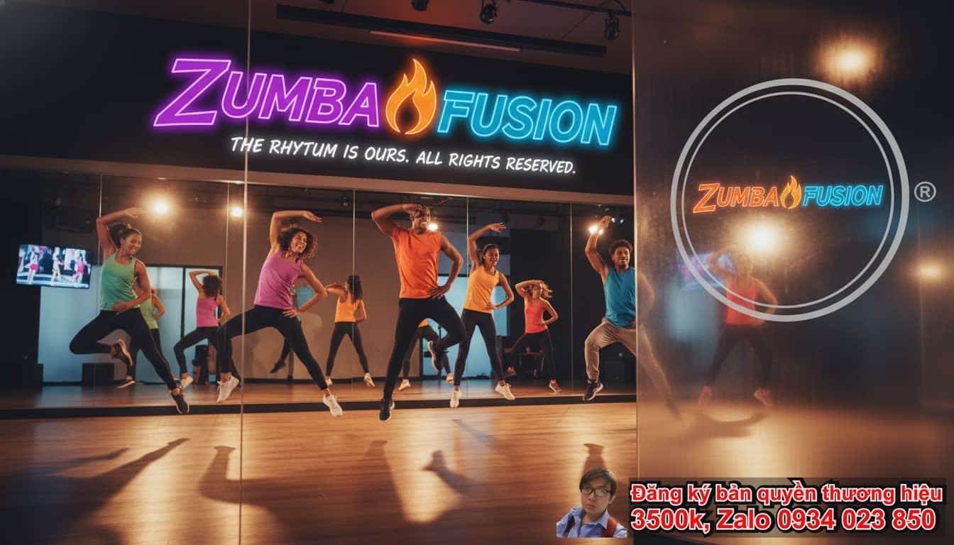 Ai cần dịch vụ đăng ký bản quyền thương hiệu Trung tâm dạy khiêu vũ Zumba?