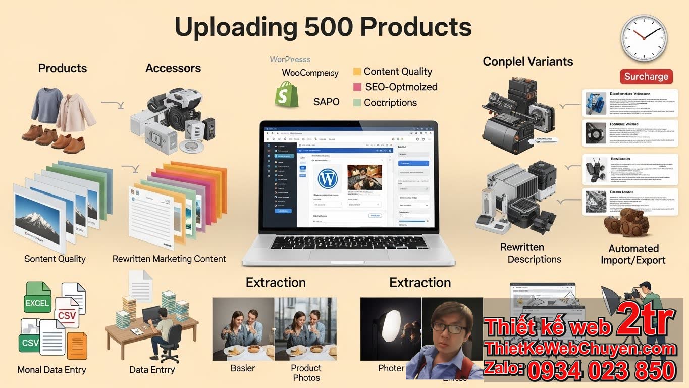 Đăng 500 Sản Phẩm Bao Nhiêu Tiền? Chi Phí Tổng Quan Phụ Thuộc Vào Yếu Tố Nào?