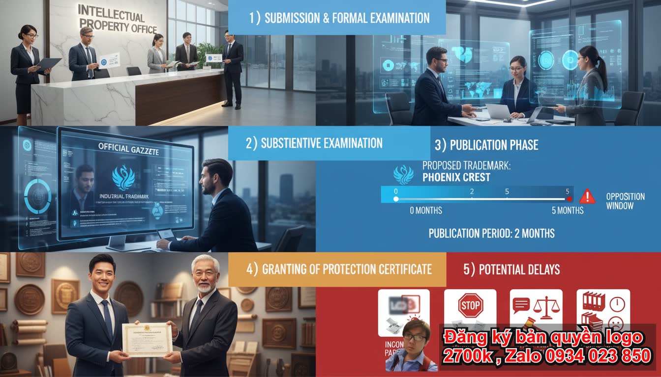 Đăng ký bản quyền logo bao lâu có kết quả: Chi tiết quy trình và thời gian