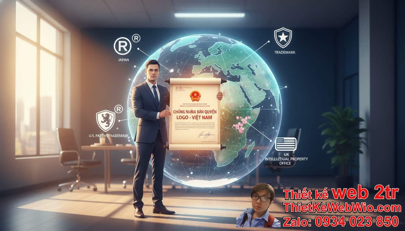 Đăng ký bản quyền logo có dùng được ở nước ngoài không? Hiểu rõ về phạm vi lãnh
thổ