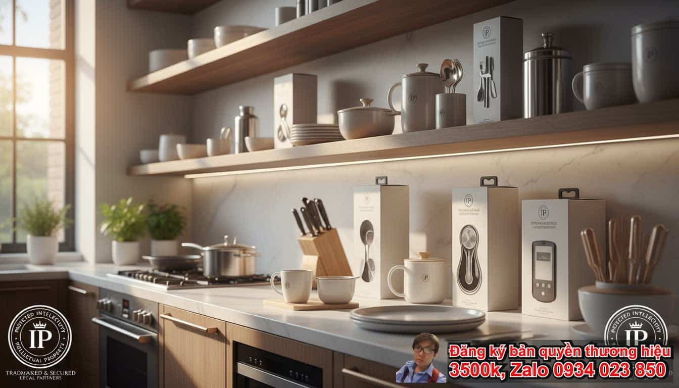 Đăng ký bản quyền nhãn hiệu bán Đồ dùng nhà bếp: Tại sao cần thiết và lợi ích
mang lại?