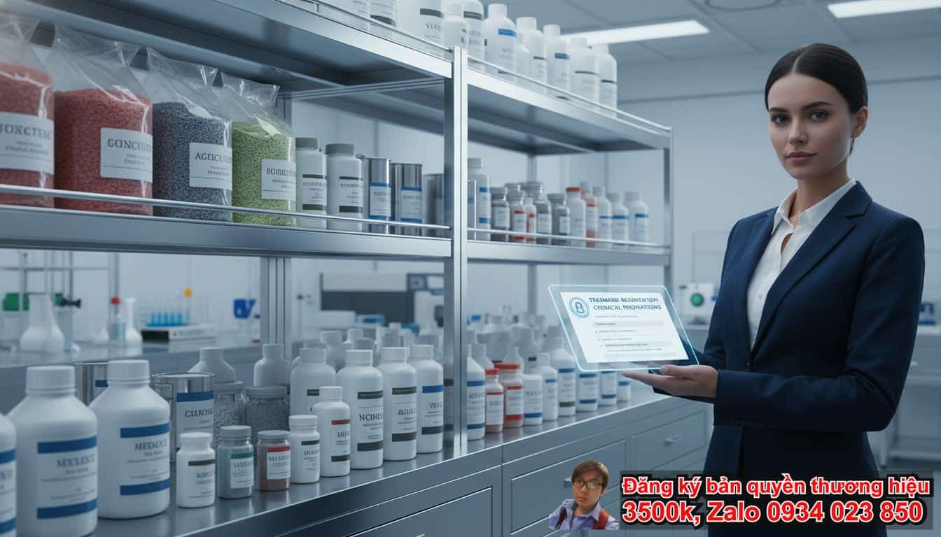 Đăng ký bản quyền nhãn hiệu nhóm 01 (hóa chất): Tại sao lại quan trọng?