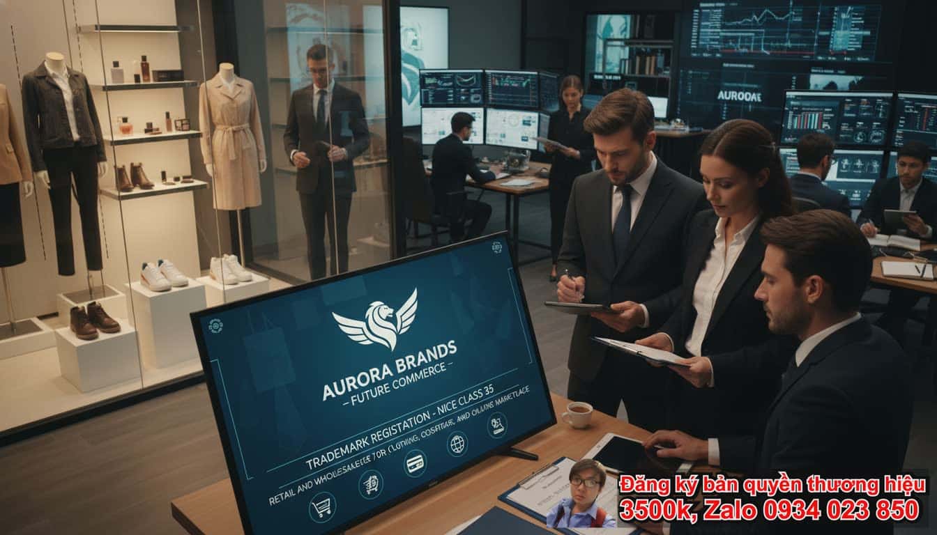 Đăng ký bản quyền nhãn hiệu nhóm 35 (dịch vụ thương mại, bán lẻ) là gì?