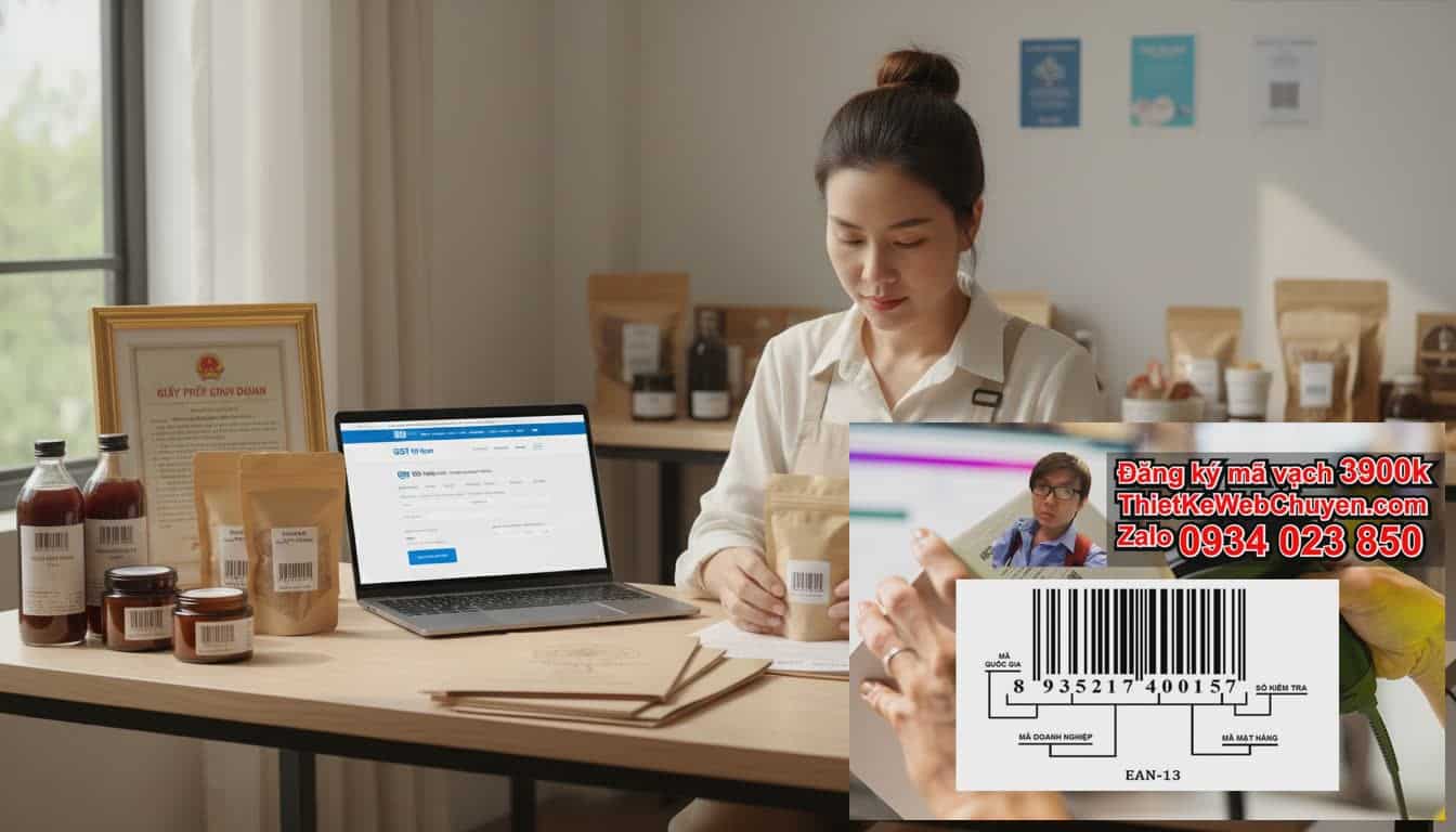 Đăng ký mã vạch cho xưởng sản xuất nhỏ lẻ: Hướng dẫn chi tiết từ A đến Z