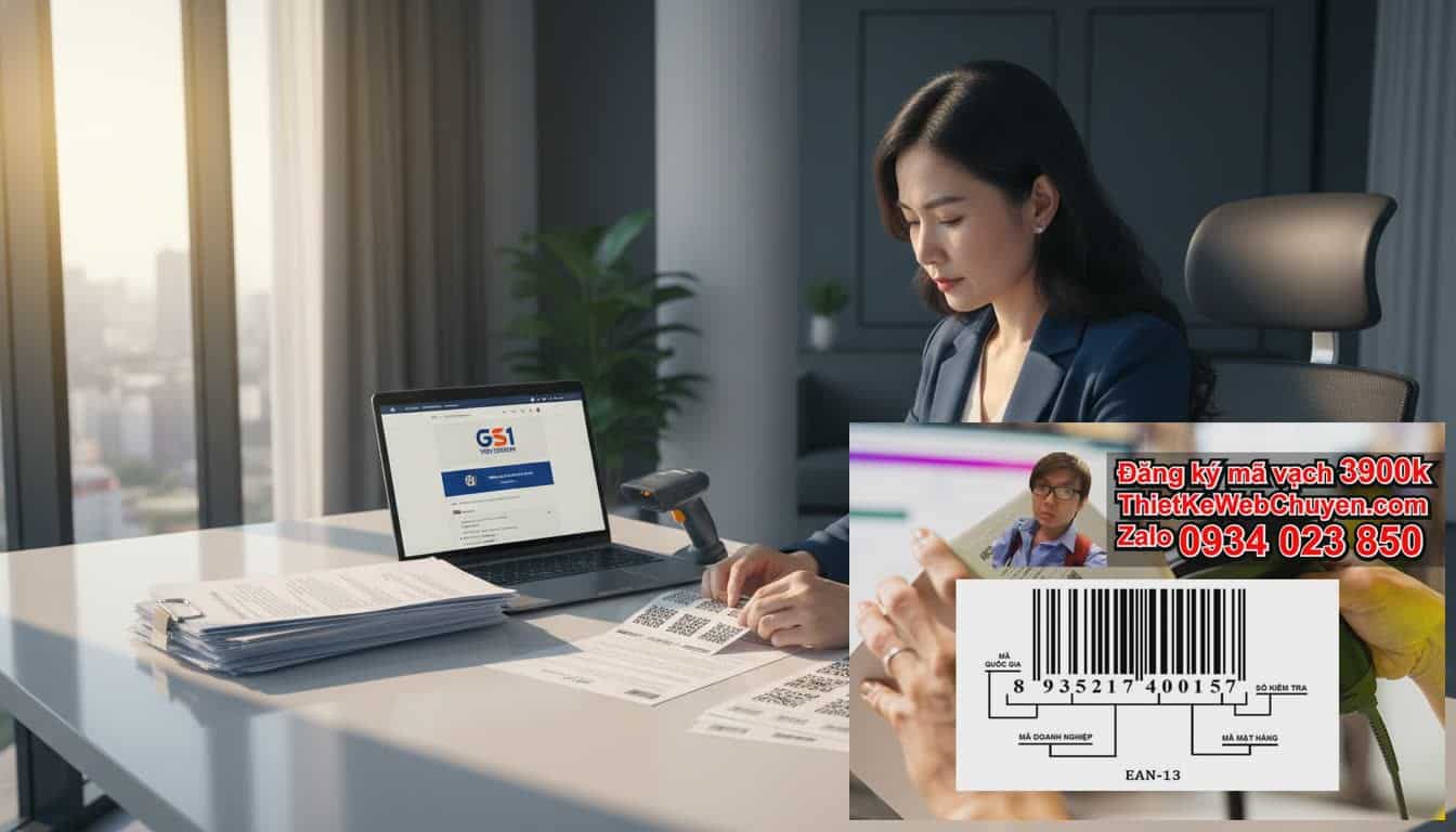 Đăng ký mã vạch để bán hàng trên Lazada có khó không?