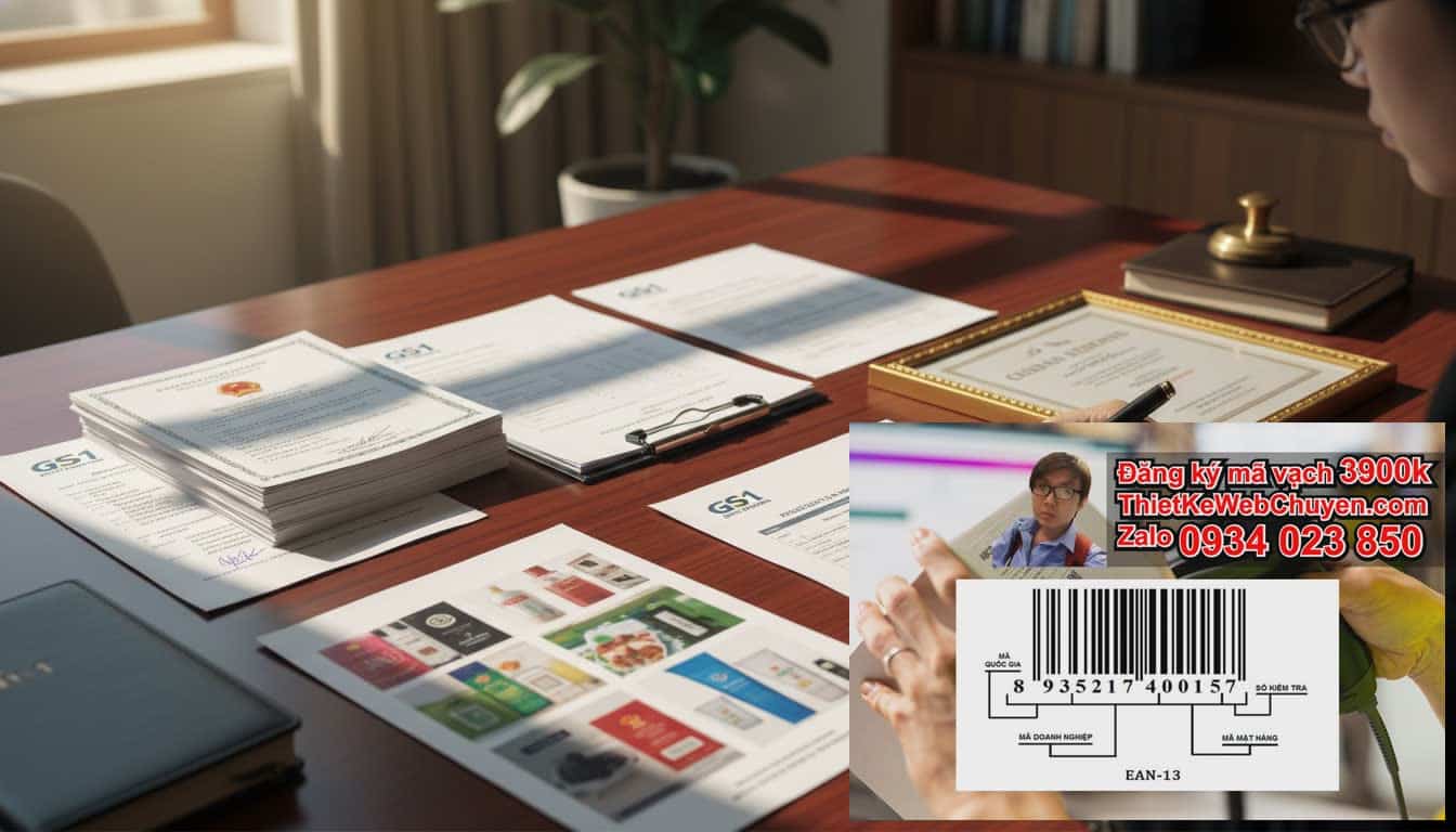 Đăng Ký Mã Vạch EAN-13 Cho Sản Phẩm: Tại Sao Cần Kê Khai Thông Tin Doanh Nghiệp?