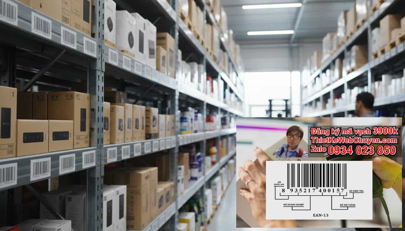 Đăng ký mã vạch giúp quản lý kho dễ dàng như thế nào?