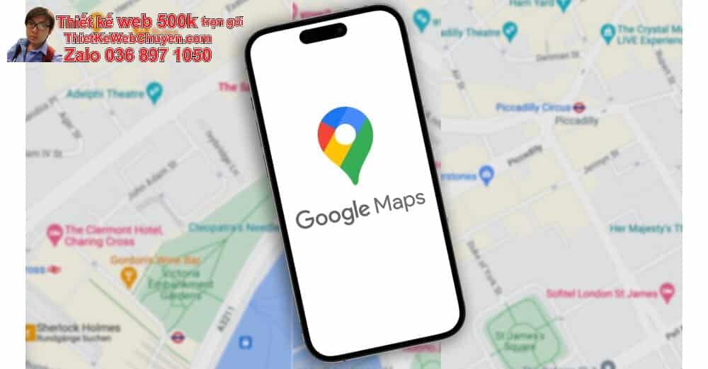 Tạo bản đồ Google Map cửa hàng Bán văn phòng phẩm