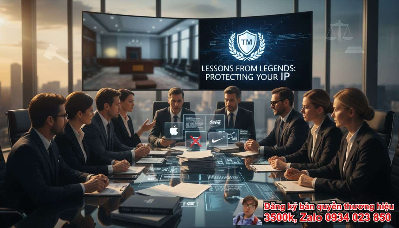Bài học từ những vụ kiện nhãn hiệu nổi tiếng là gì?