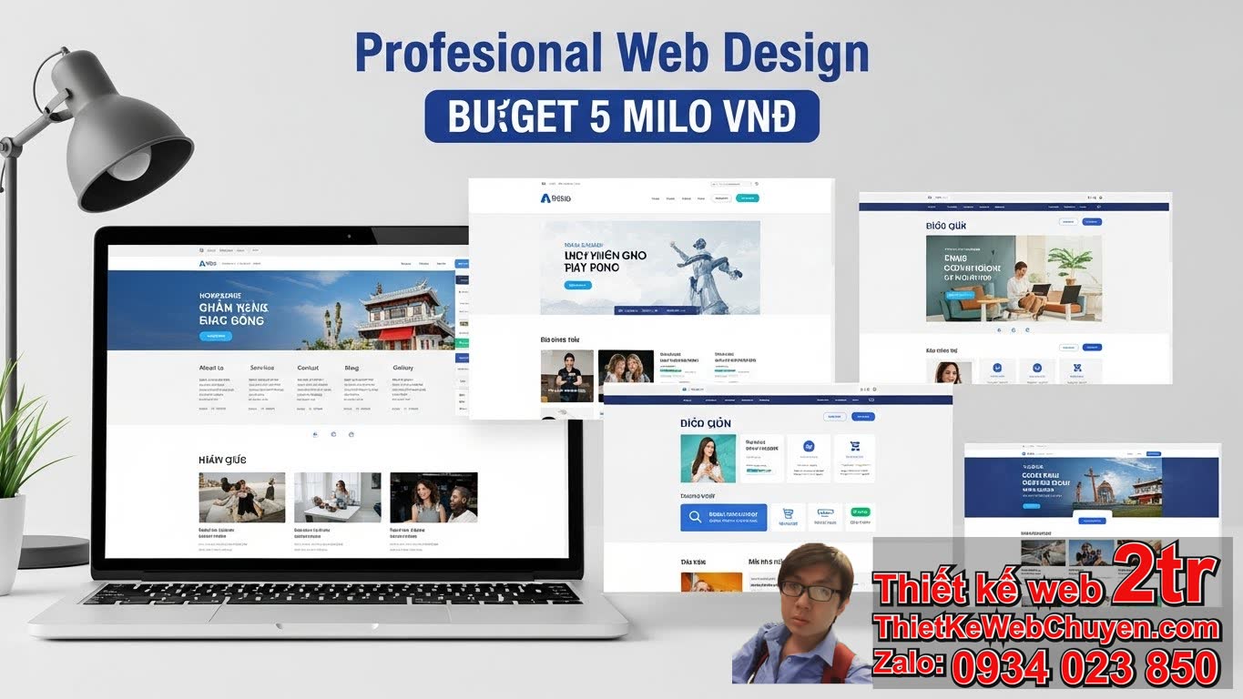 Bạn có thể làm web 5 triệu với những loại website nào?