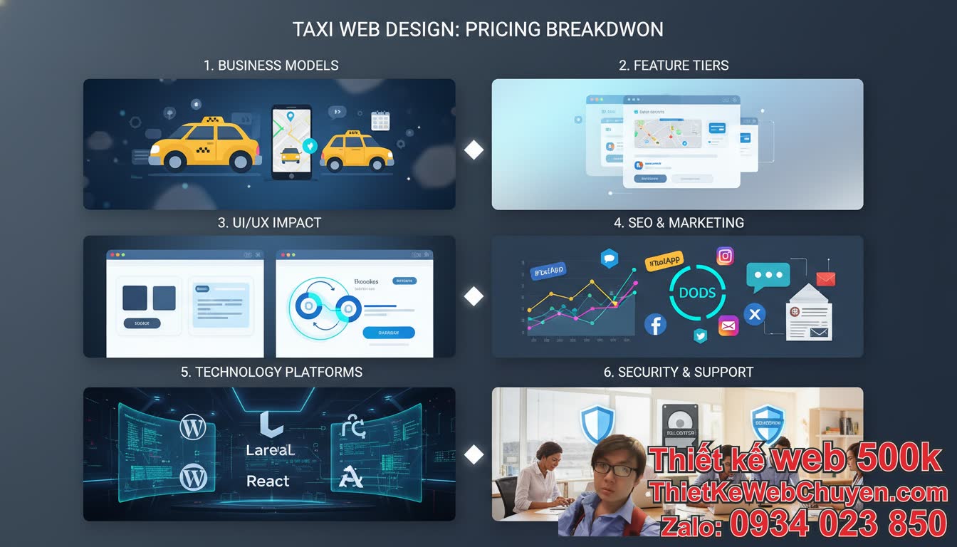 Bảng Giá Thiết Kế Web Dịch Vụ Taxi Phụ Thuộc Vào Những Yếu Tố Nào? Bảng Giá Thiết Kế Web Dịch Vụ Taxi Phụ Thuộc Vào Những Yếu Tố Nào?