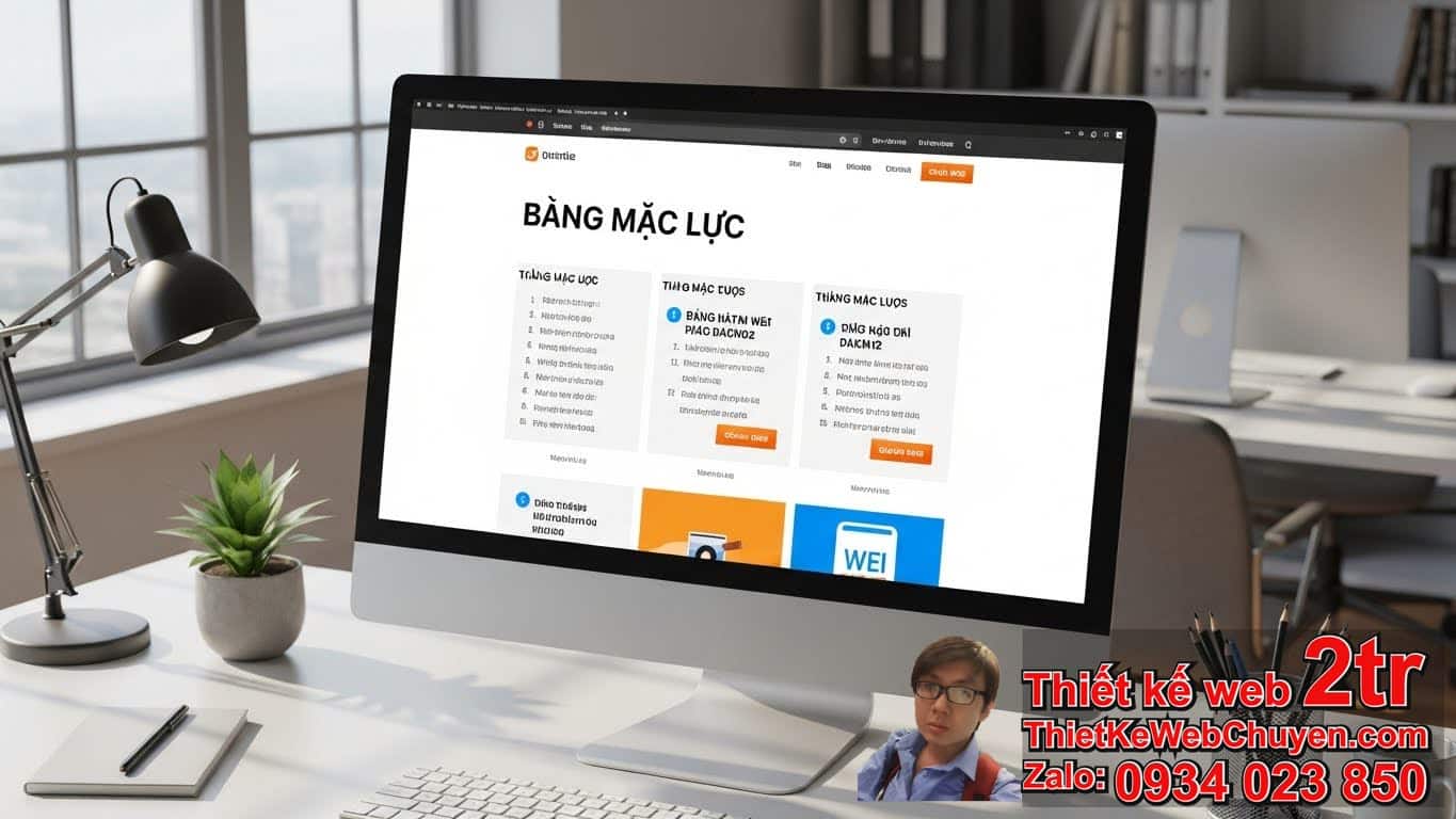 Bảng Mục Lục: