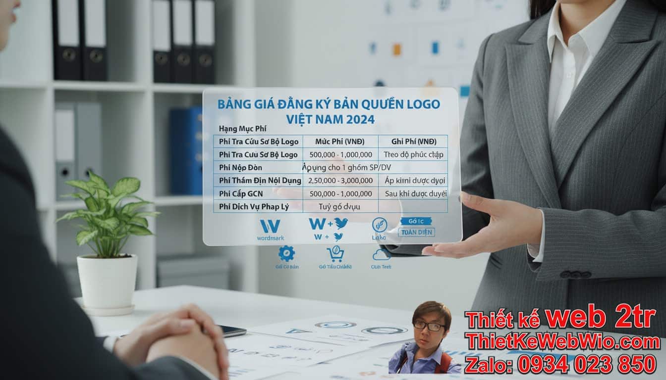 Báo giá dịch vụ đăng ký bản quyền logo hiện nay là bao nhiêu?