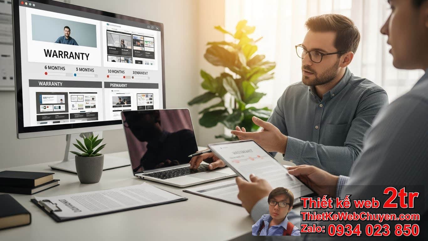 Bảo hành website bao lâu thông thường?