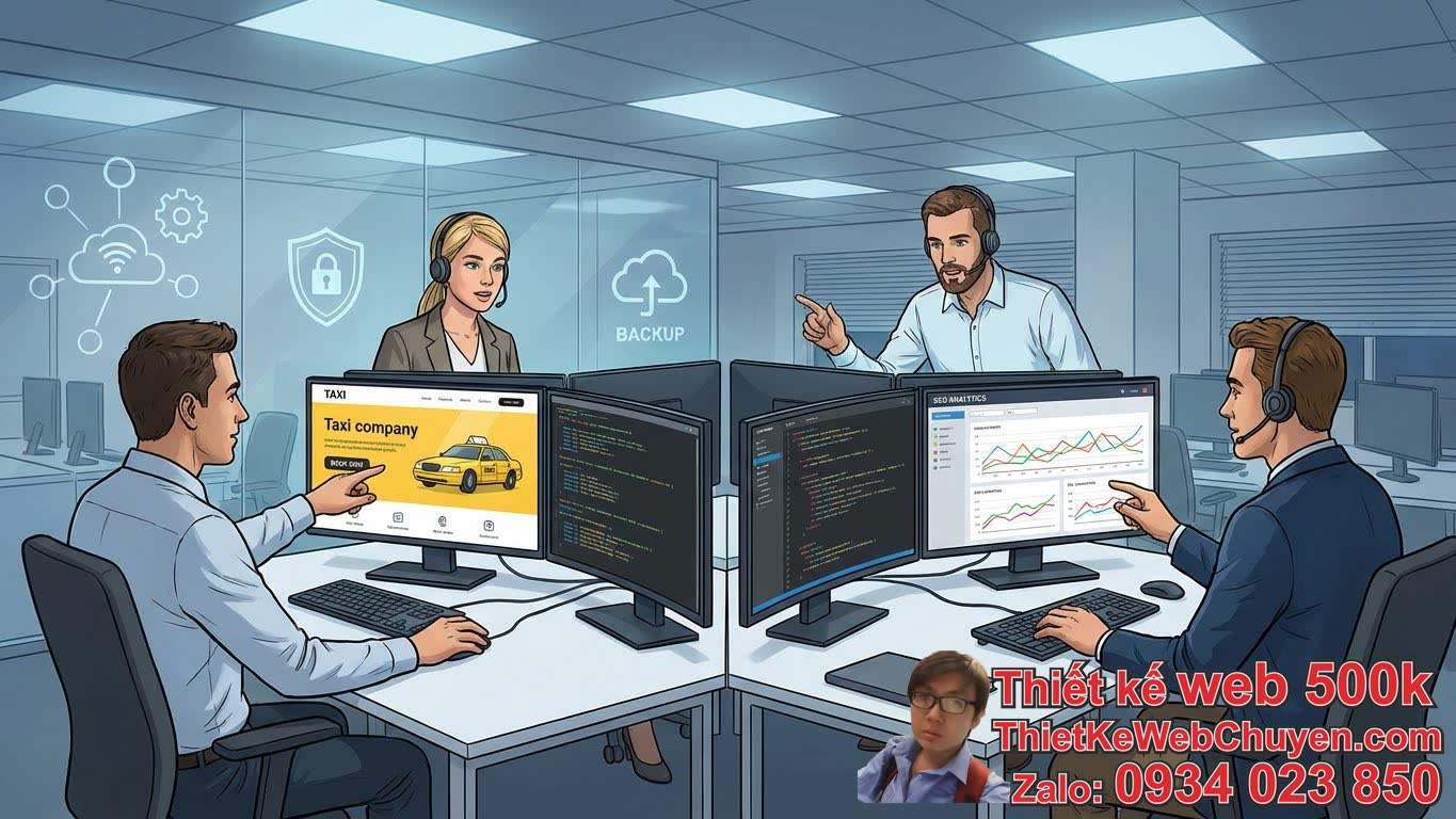 Bảo Trì Website Taxi Sau Khi Thiết Kế: Tại Sao Lại Quan Trọng Đối Với Doanh
Nghiệp Taxi? Bảo Trì Website Taxi Sau Khi Thiết Kế: Tại Sao Lại Quan Trọng Đối Với Doanh
Nghiệp Taxi?
