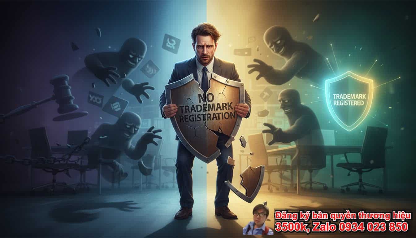 Bị sao chép nhãn hiệu khi không đăng ký bảo hộ: Doanh nghiệp đối mặt với những
rủi ro nào? Bị sao chép nhãn hiệu khi không đăng ký bảo hộ: Doanh nghiệp đối mặt với những
rủi ro nào?