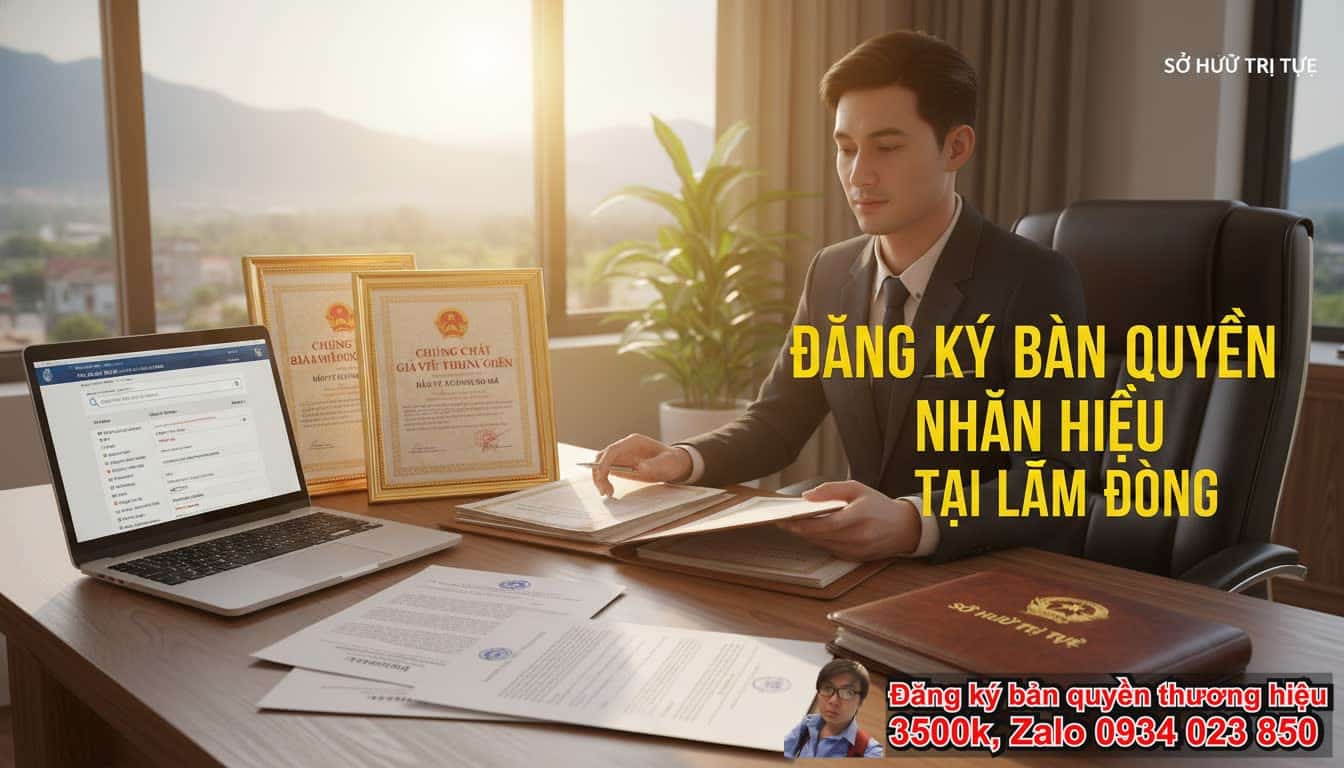 Các bước đăng ký bản quyền nhãn hiệu tại Lâm Đồng như thế nào?