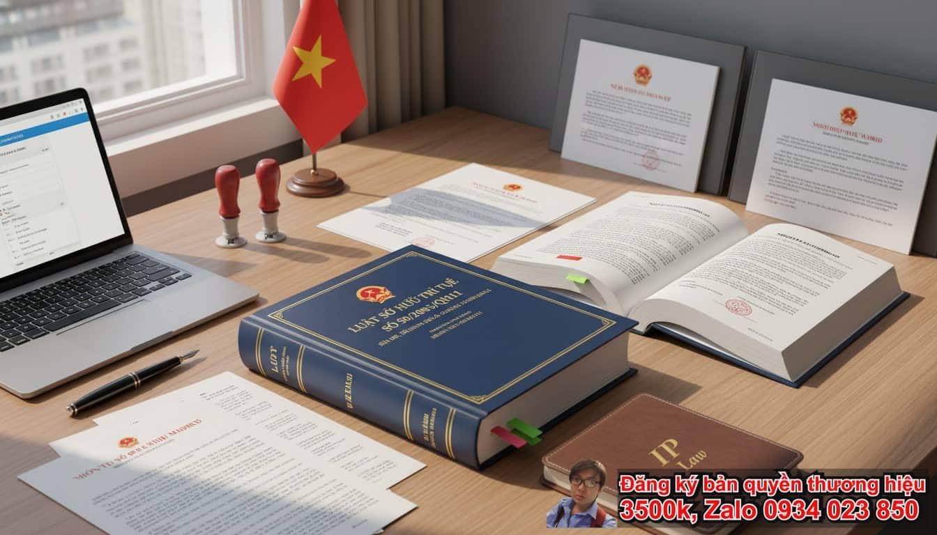 Các căn cứ pháp lý chính khi đăng ký bản quyền nhãn hiệu là gì?