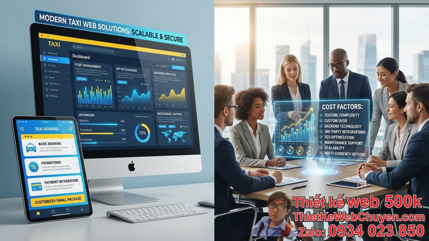Các Gói Thiết Kế Web Taxi Có Chức Năng Đặt Xe Online Phổ Biến Các Gói Thiết Kế Web Taxi Có Chức Năng Đặt Xe Online Phổ Biến
