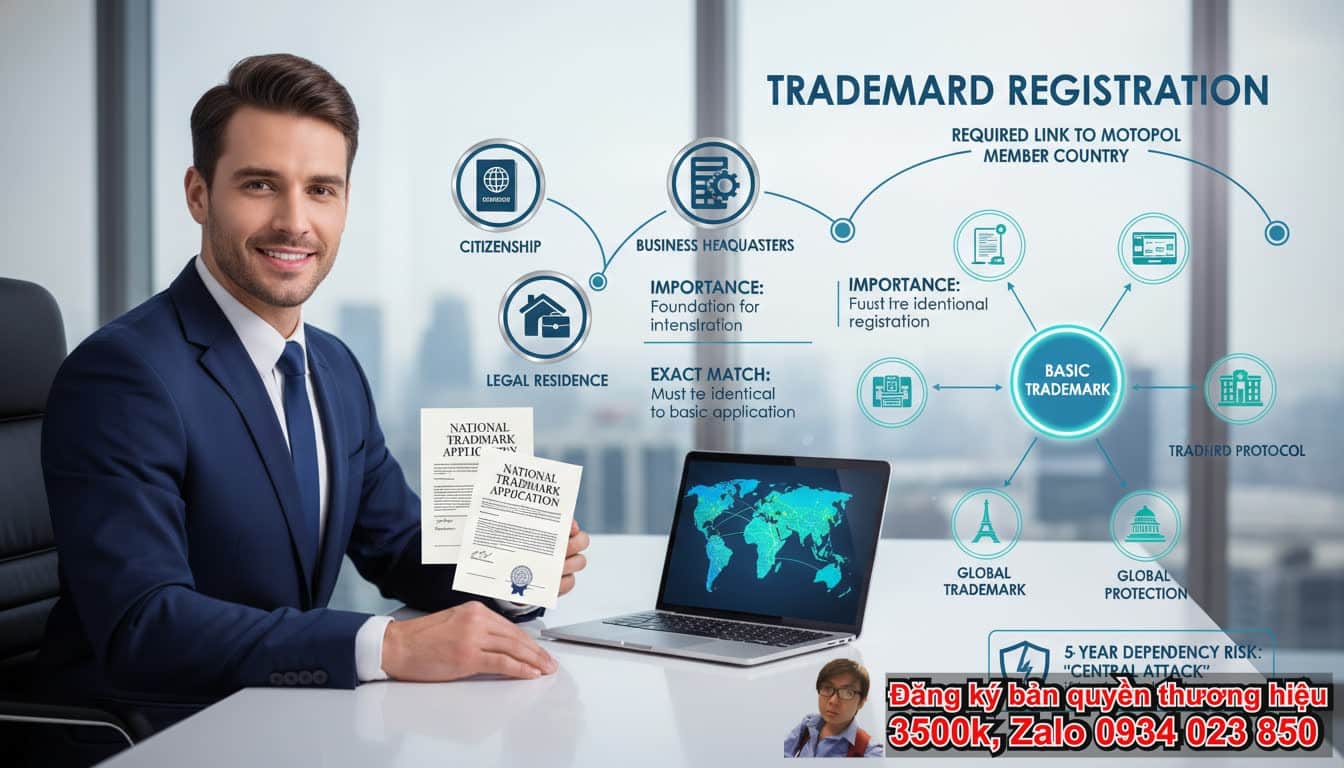 Các điều kiện để đăng ký nhãn hiệu qua Madrid là gì?