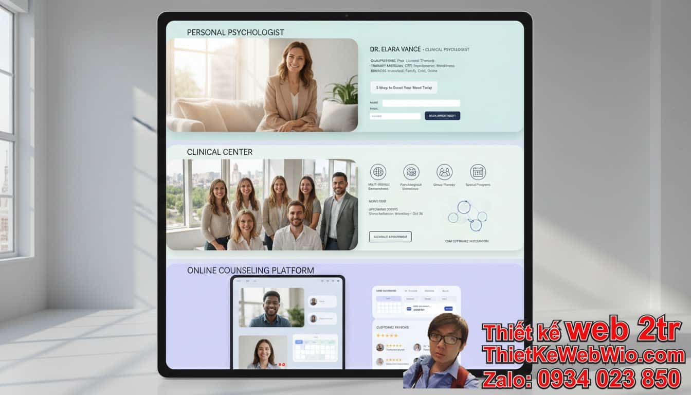Các loại hình website dịch vụ tư vấn tâm lý phổ biến hiện nay Các loại hình website dịch vụ tư vấn tâm lý phổ biến hiện nay