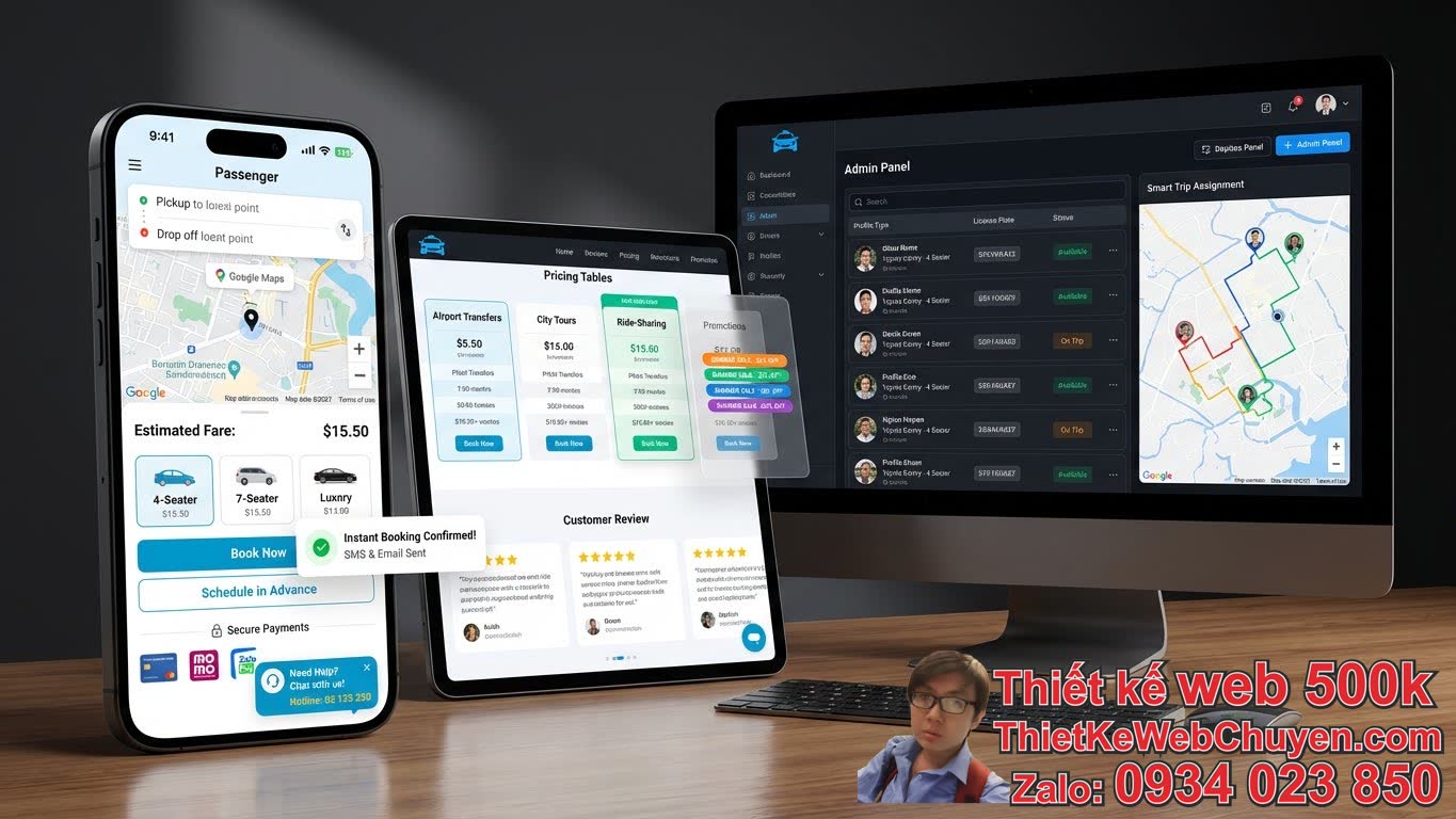 Các Tính Năng Cần Có Khi Thiết Kế Web Dịch Vụ Taxi Giá Rẻ Các Tính Năng Cần Có Khi Thiết Kế Web Dịch Vụ Taxi Giá Rẻ