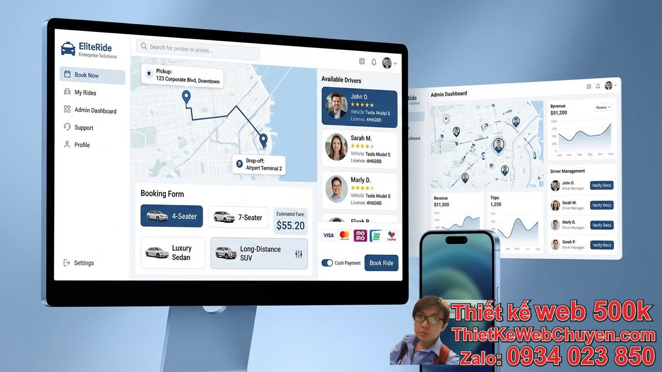 Các Tính Năng Cần Có Khi Thiết Kế Web Dịch Vụ Xe Taxi Doanh Nghiệp Các Tính Năng Cần Có Khi Thiết Kế Web Dịch Vụ Xe Taxi Doanh Nghiệp